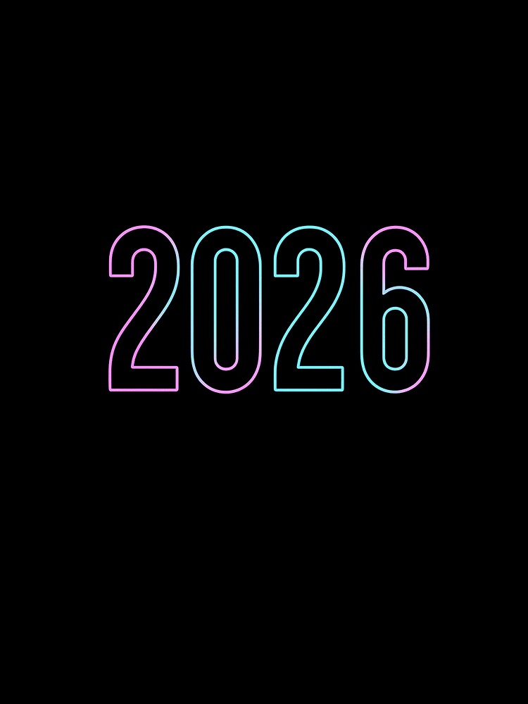 Class of 2026 Neon Purple – Graduation New Year Glow by PunchDrop