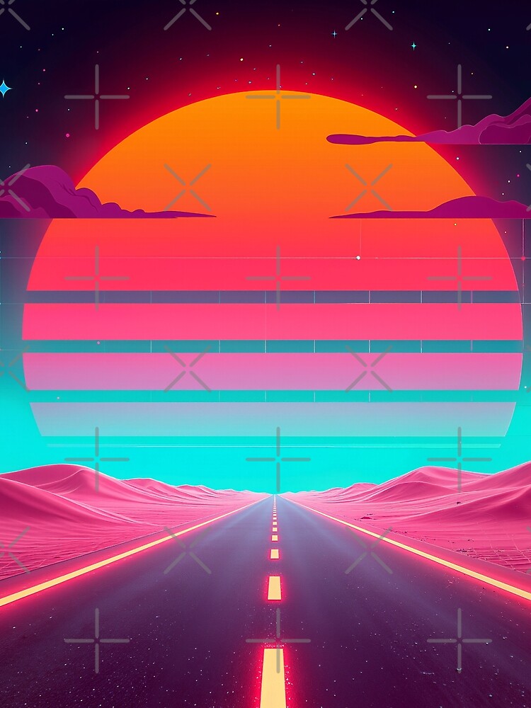 Crimson Desert Horizon SynthScene by SynthRaccoon