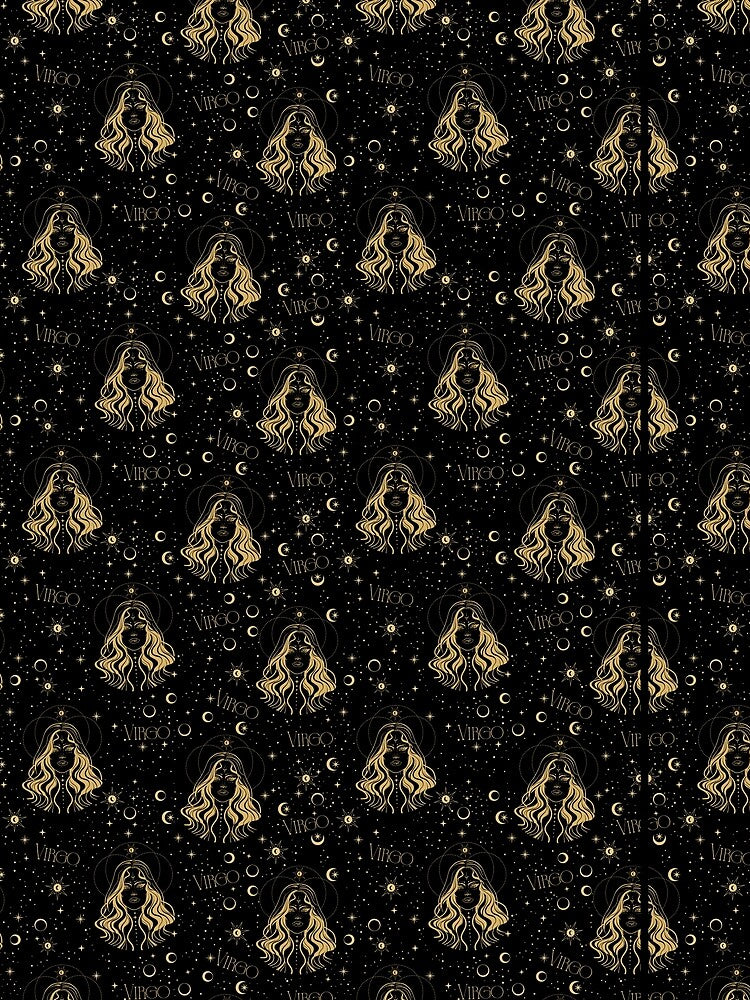 Virgo Celestial Zodiac Pattern by bluesdesigns