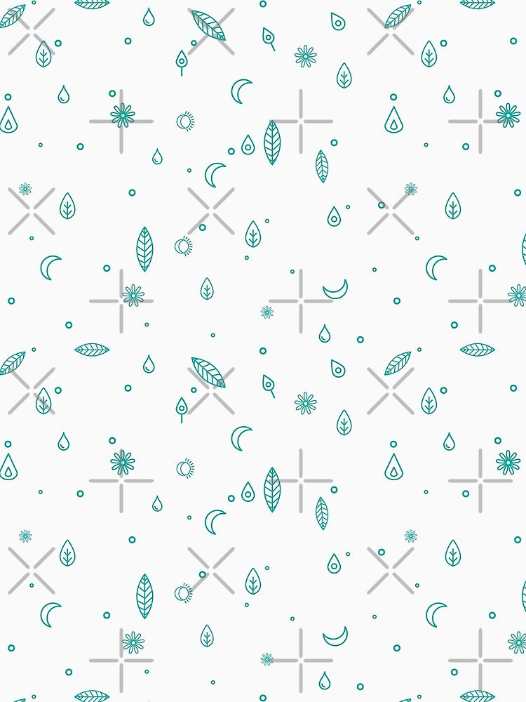Celestial Nature Dream Scape Pattern by risingrocket