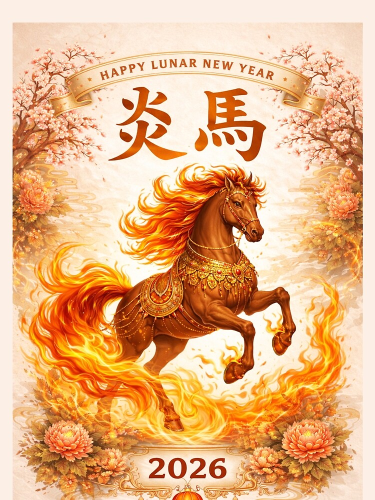 Happy Lunar New Year 2026 – Fire Horse Celebration by PunchDrop