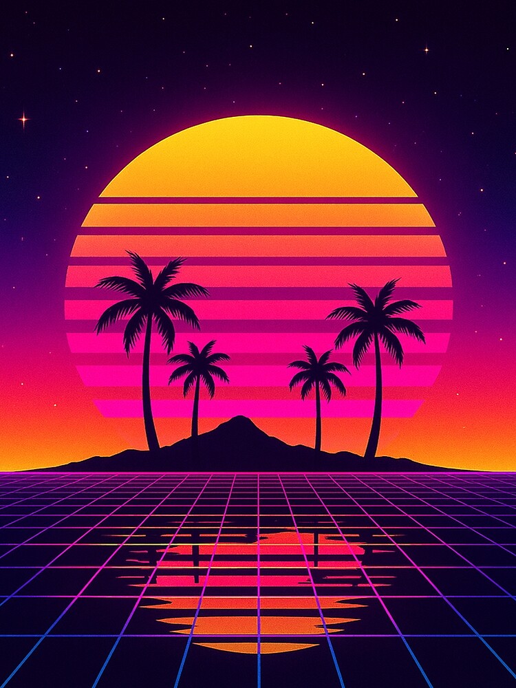 Synthwave Sunset by CyangProduct