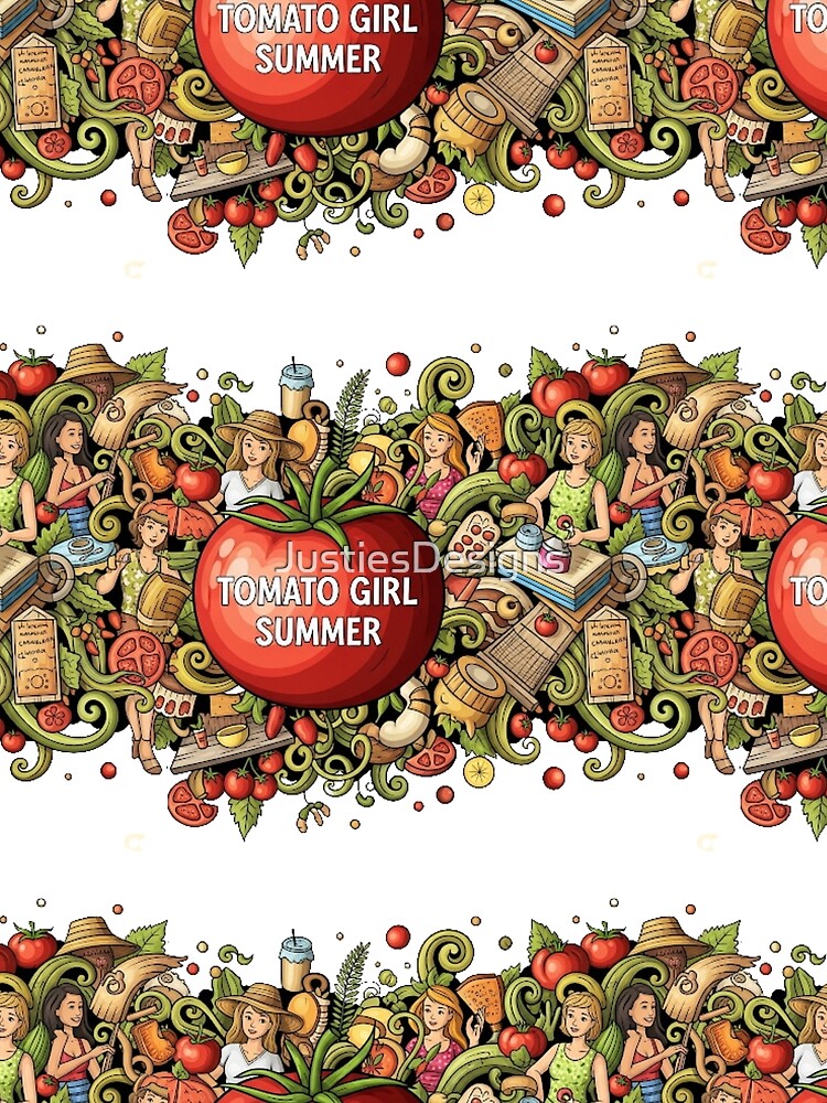 Tomato Girl Summer pattern by JustiesDesigns