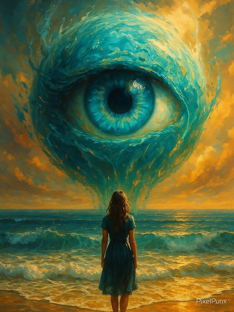 Surreal Bloom – Dreamcore Fantasy Portrait by PixelPunx