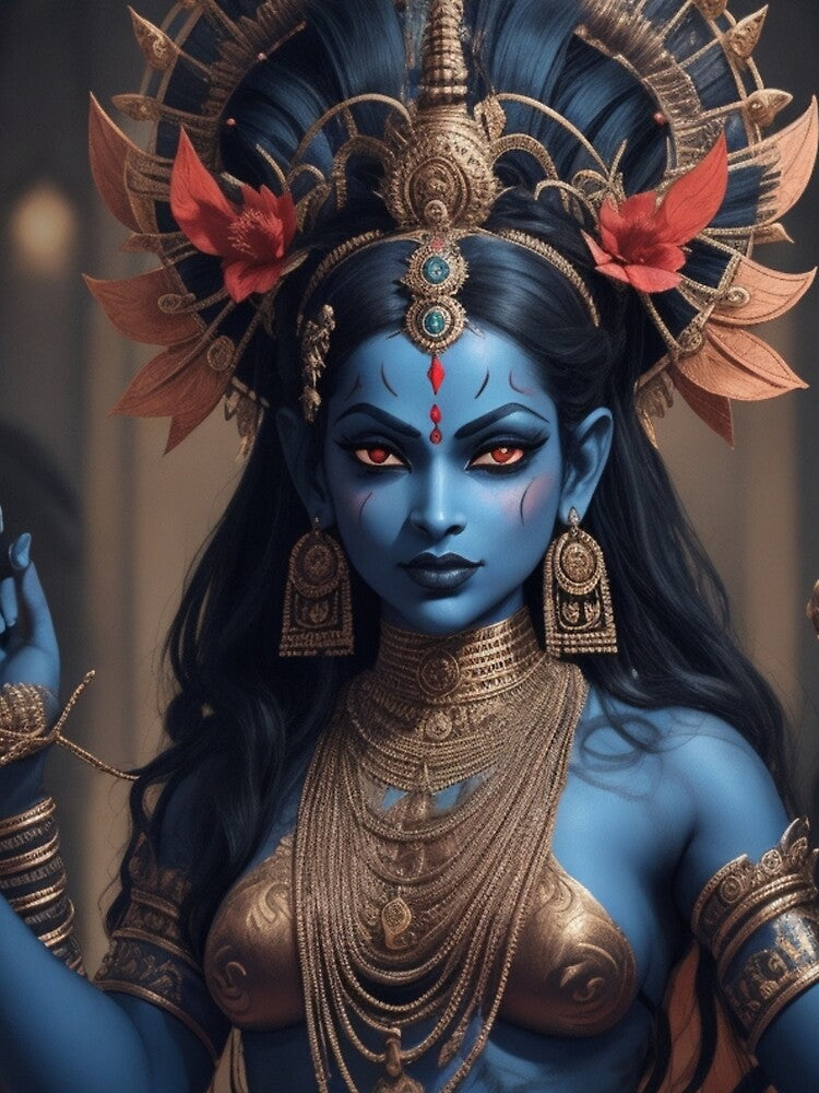 Great Kali: Goddess of Time and Transformation by Badowolf