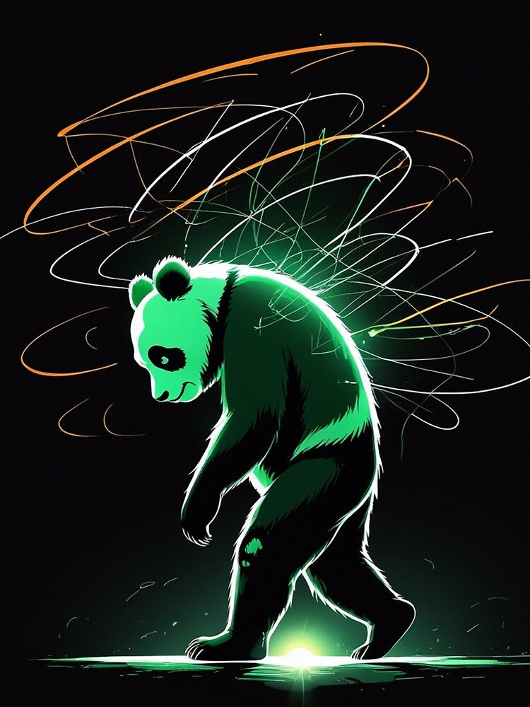 Sad panda by saly55887