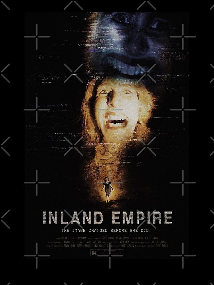 Inland Empire Glitch Horror Movie Poster by Skelter-Skelter