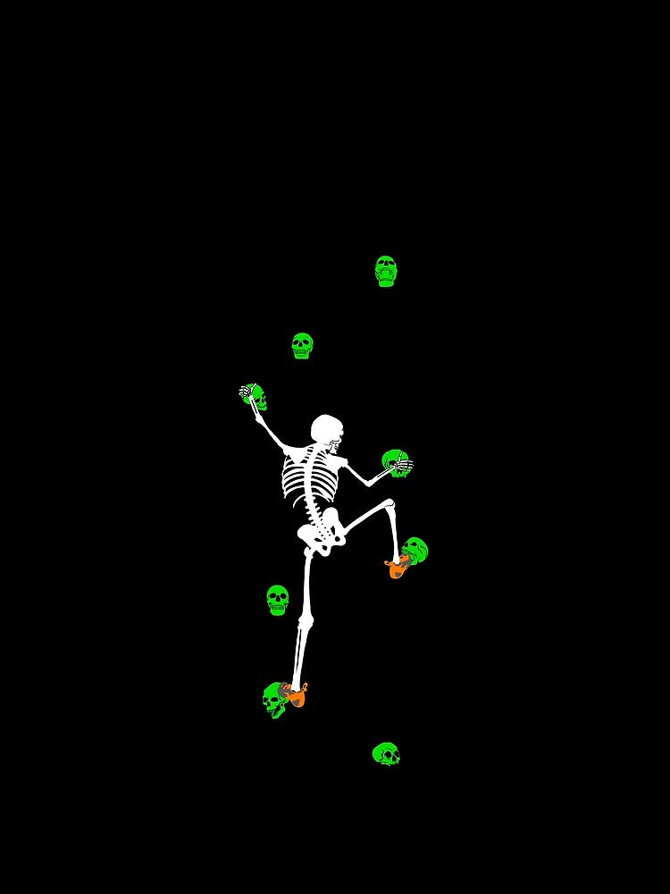Skeleton Climb by awhitti