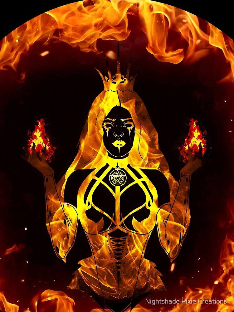 There's No Fire That Masters Me by Nightshade Pixie Creations