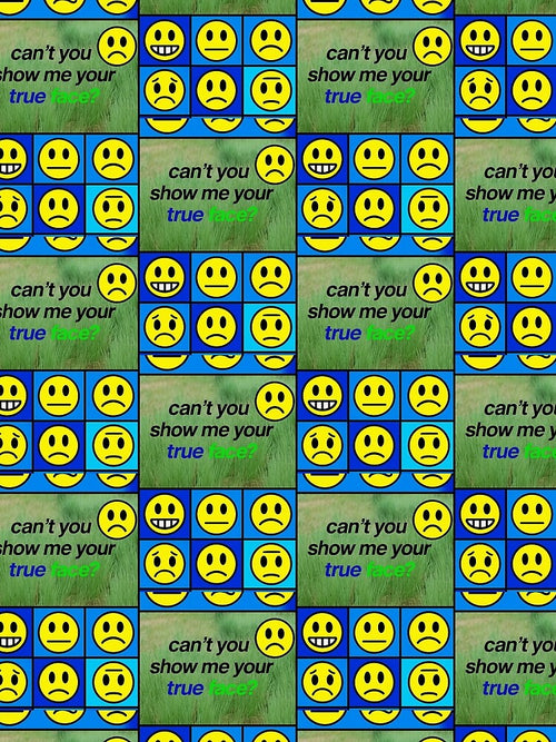 'can't you show me your true face?" surreal liminal webcore y2k aesthetic alt design by AEON .METH