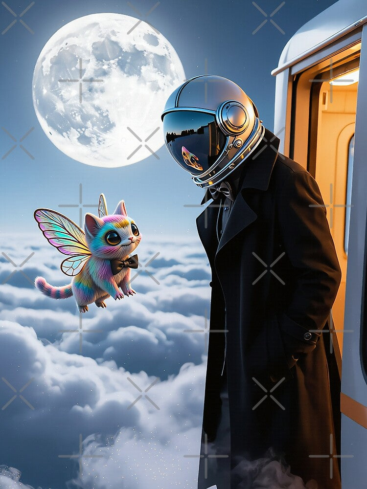 The Train Beyond The Clouds by Artfully Entertained