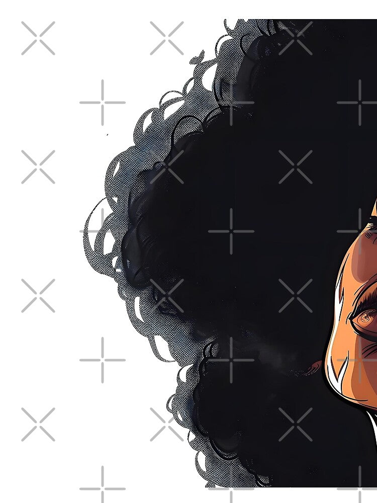 Bold and Unapologetic Black Woman by Denny-Danny