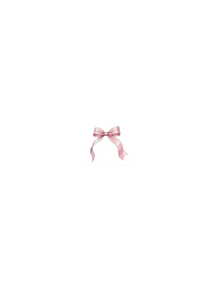 Aesthetic Bow by Sunny side up designs