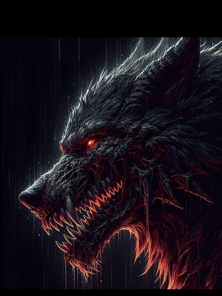 Wild Wolf by GalleryBrisArt