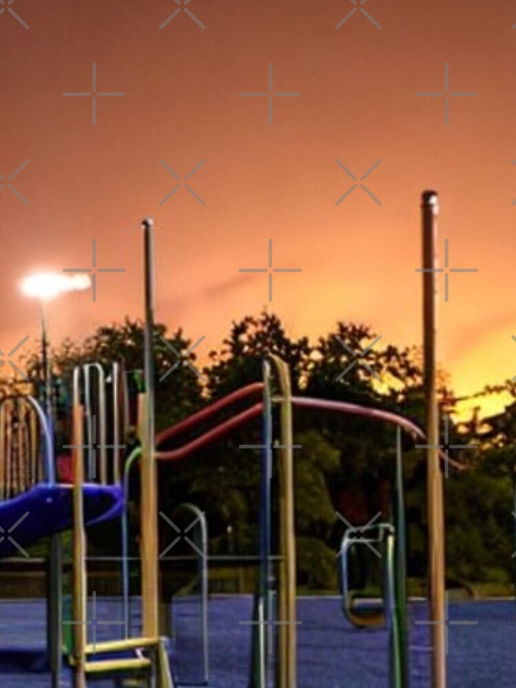 Liminal Space - Playground At Night by EnzoVectorism