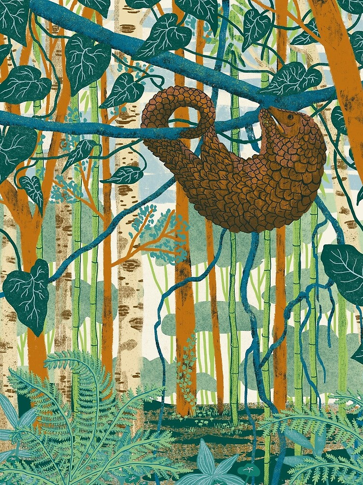 Pangolin Forest by nano-fevrier