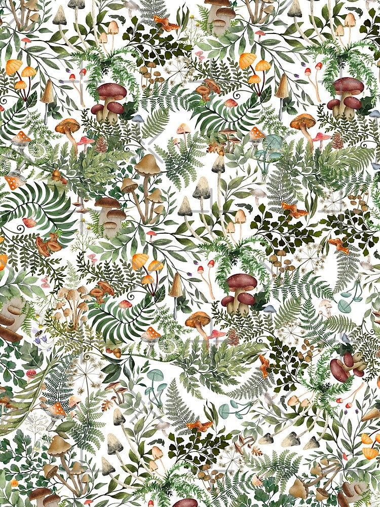 Wonders of the Forest Forager Fun by Makemedesign