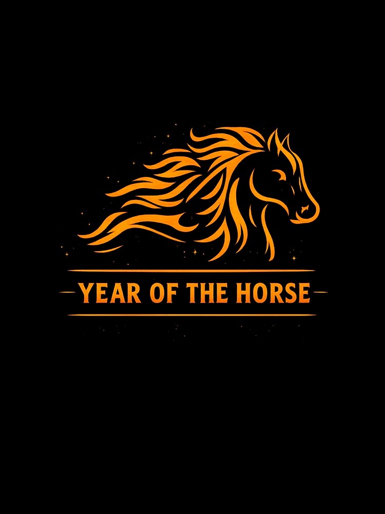 Year of the Horse Fiery Mane – Lunar New Year Zodiac by PunchDrop