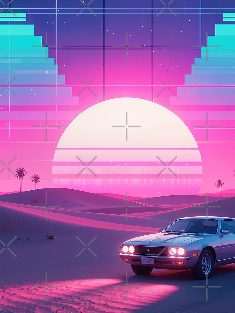 Desert Ride Horizon SynthScene by SynthRaccoon