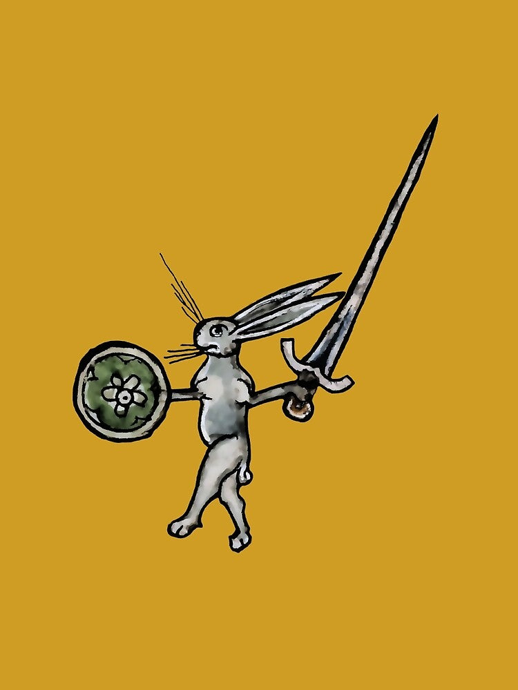 The Rabbit Warrior by theheadshed