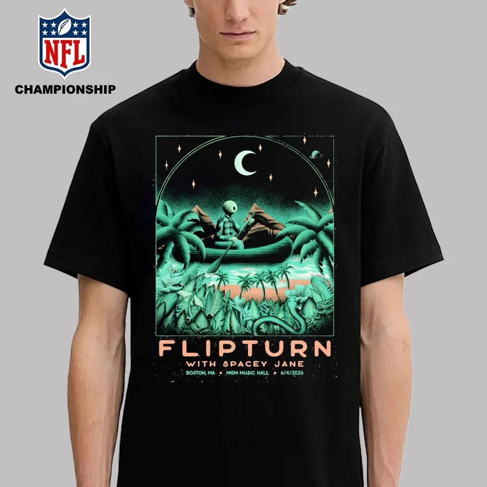 Flipturn MGM Music Hall Boston MA Jun 4 2026 Poster Shirt