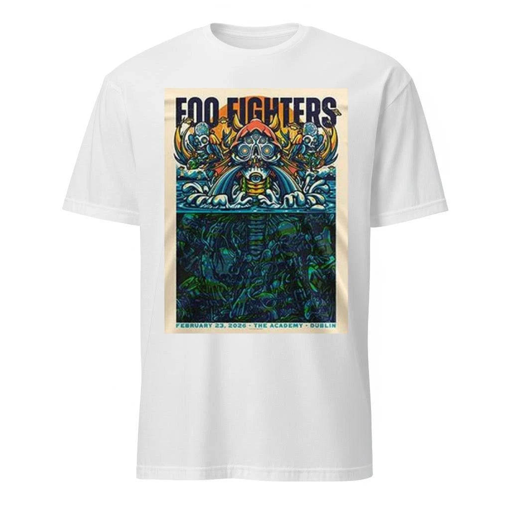 FOO FIGHTER Tour Dublin Special Shirt