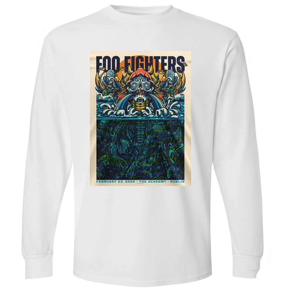 FOO FIGHTER Tour Dublin Special Shirt