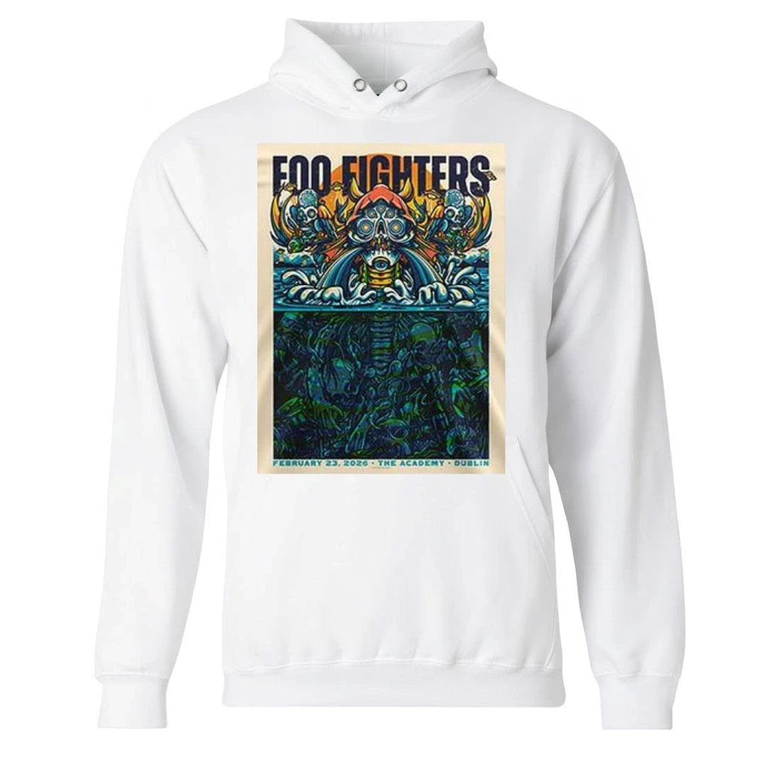 FOO FIGHTER Tour Dublin Special Shirt