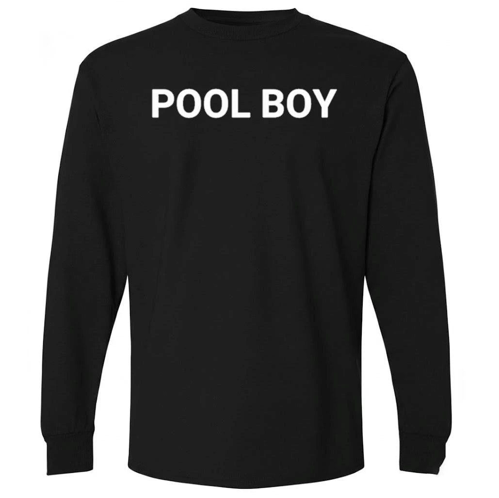 François Arnaud Wearing Pool Boy Shirt