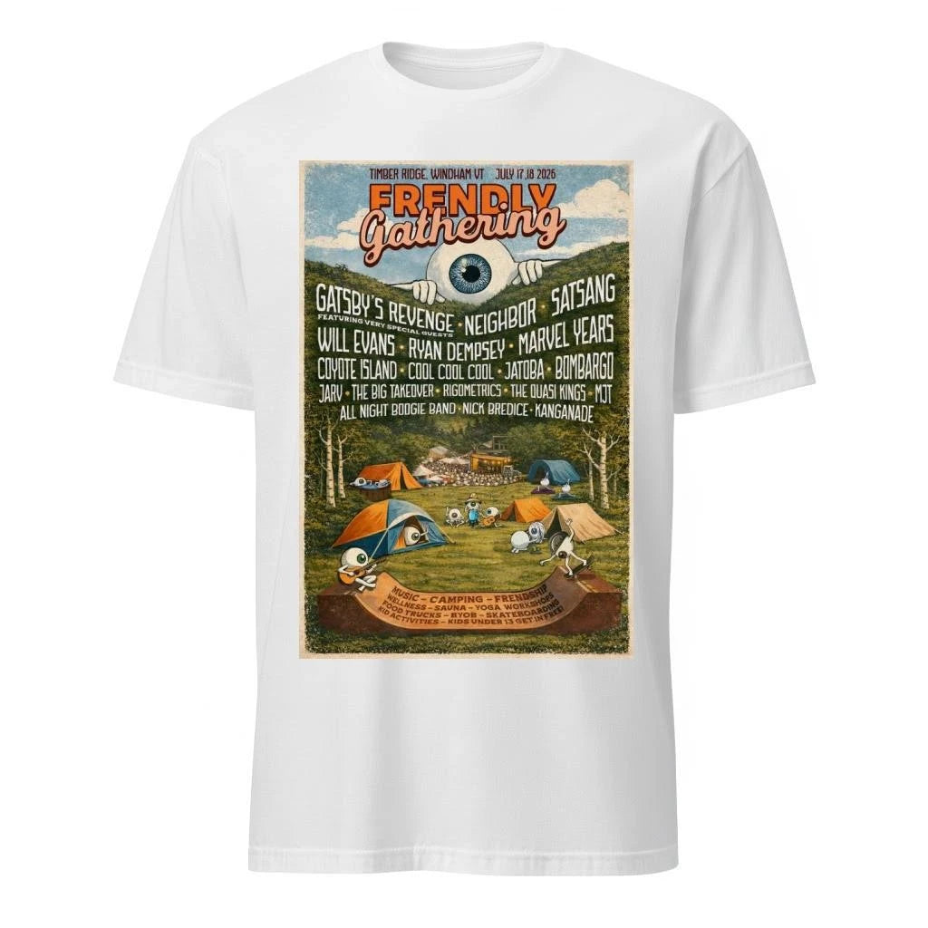 Frendly Gathering Windham VT Jul 17-18 2026 Poster Shirt