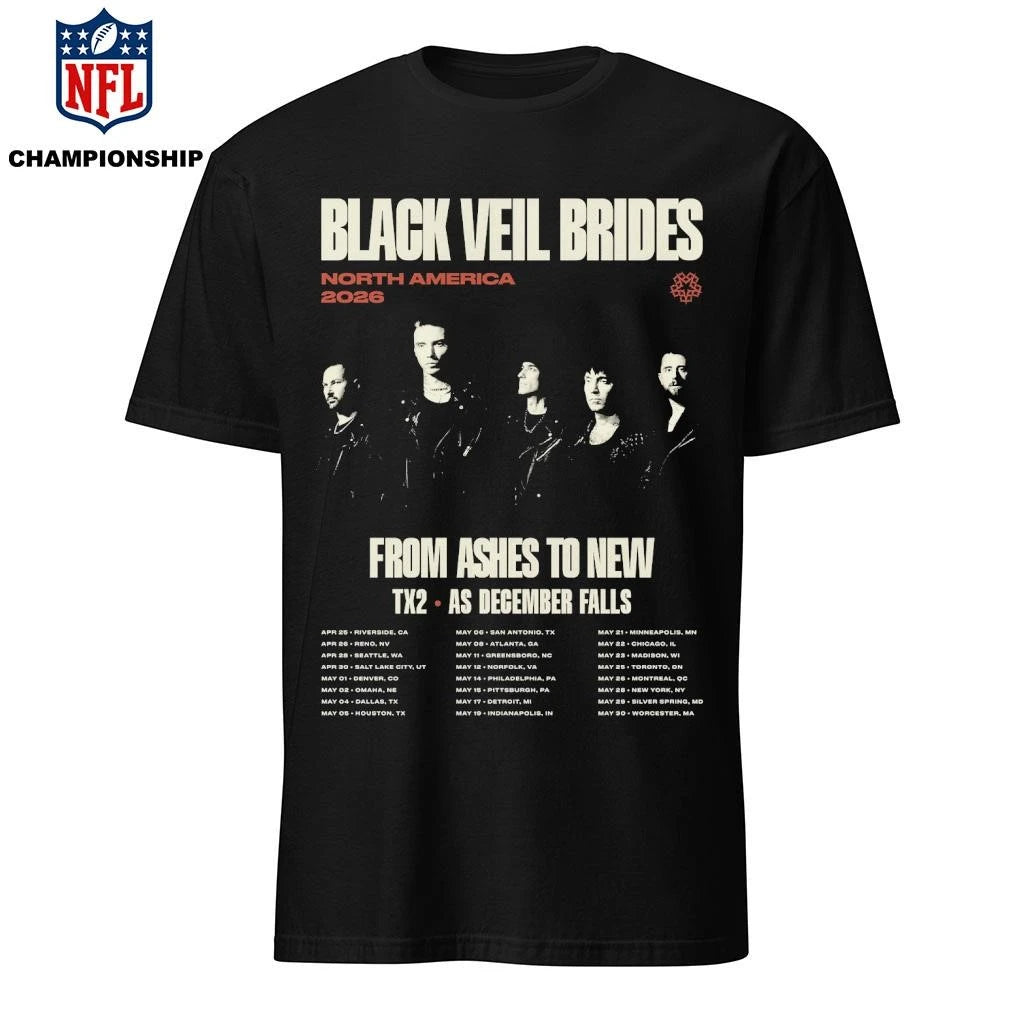 From Ashes To New 2026 North AmericaTour Poster Shirt