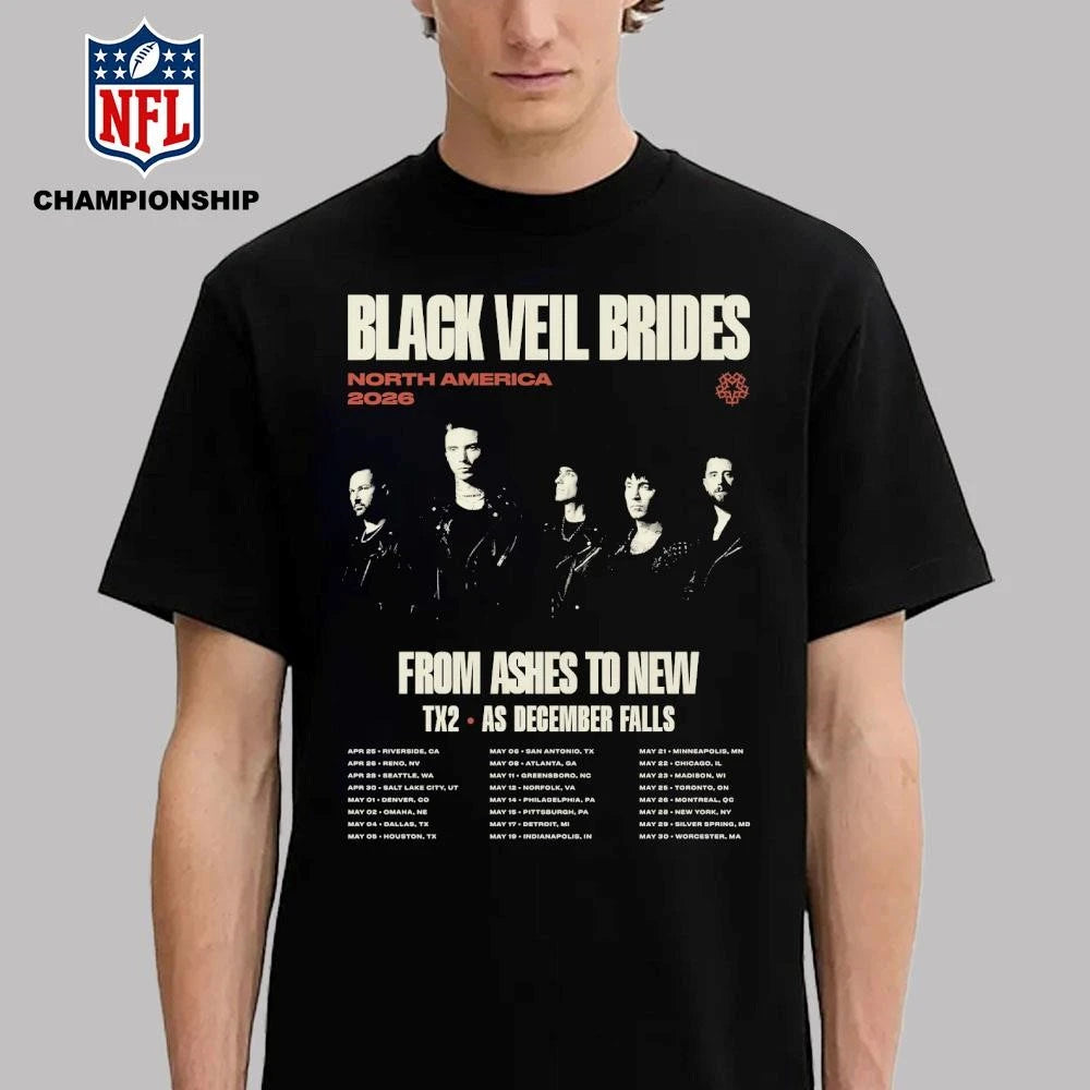 From Ashes To New 2026 North AmericaTour Poster Shirt
