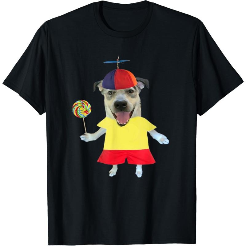 funny silly dog with lollipop meme T-Shirt for Men Women Hoodie, Sweatshirt | HypeDripTees.com