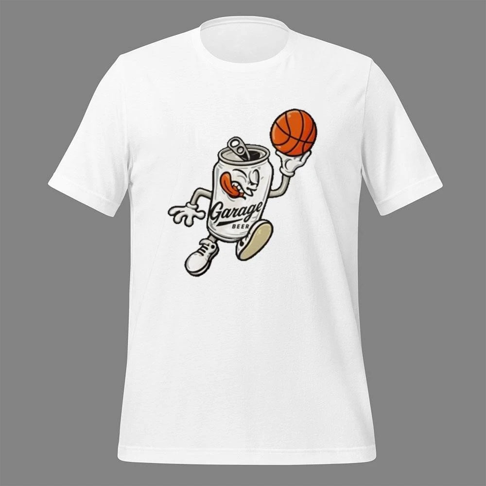Garage Beer Playing Basketball Shirt