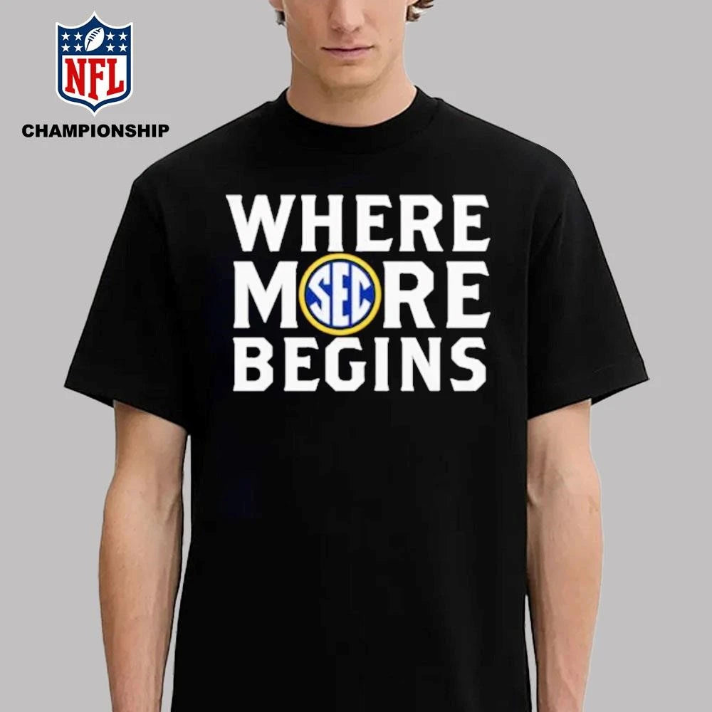 Georgia Bulldogs 2026 Where More Begins Shirt