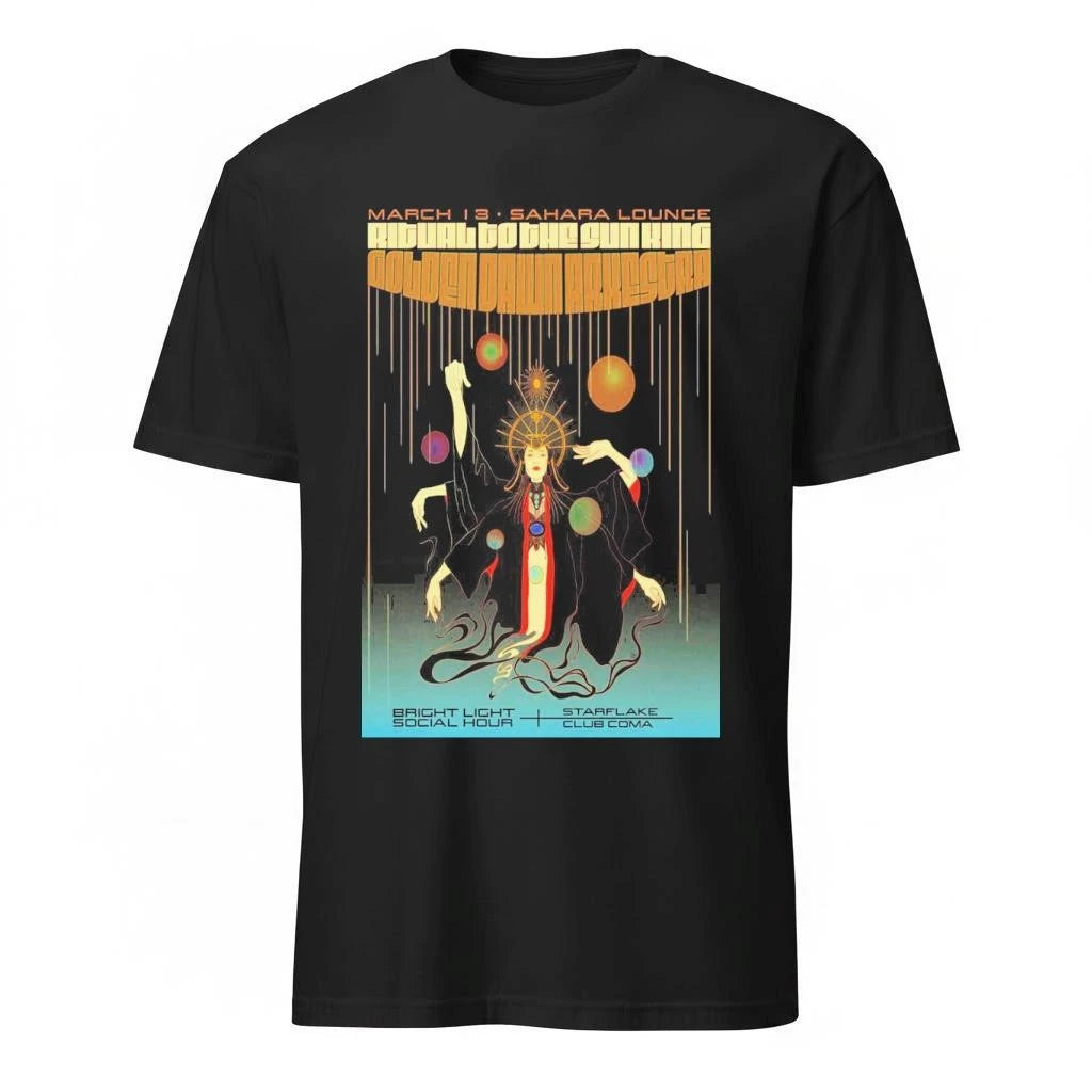 Golden Dawn Arkestra Austin, TX March 13 2026 Sahara Lounge Tour Poster- Shirt