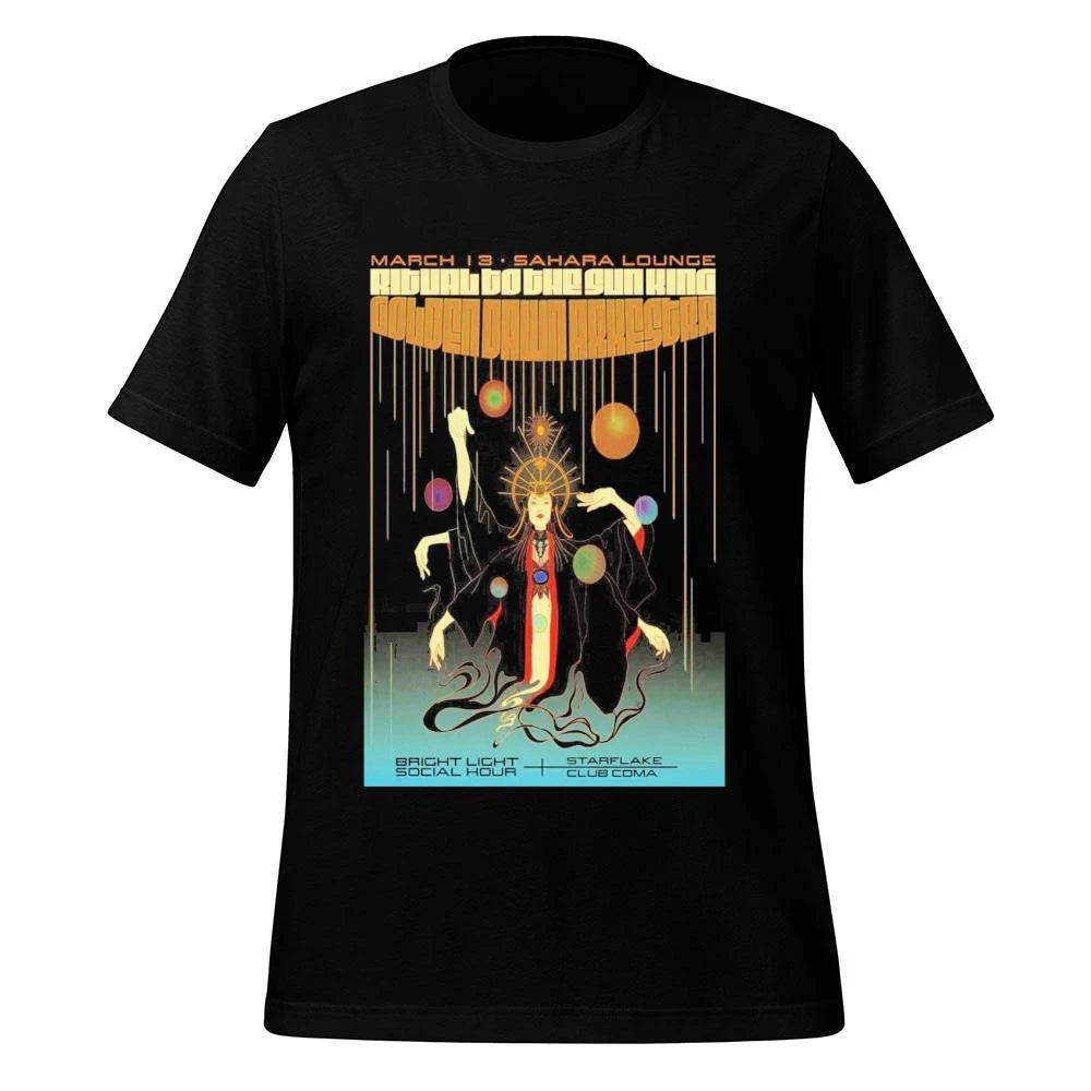 Golden Dawn Arkestra Austin, TX March 13 2026 Sahara Lounge Tour Poster- Shirt