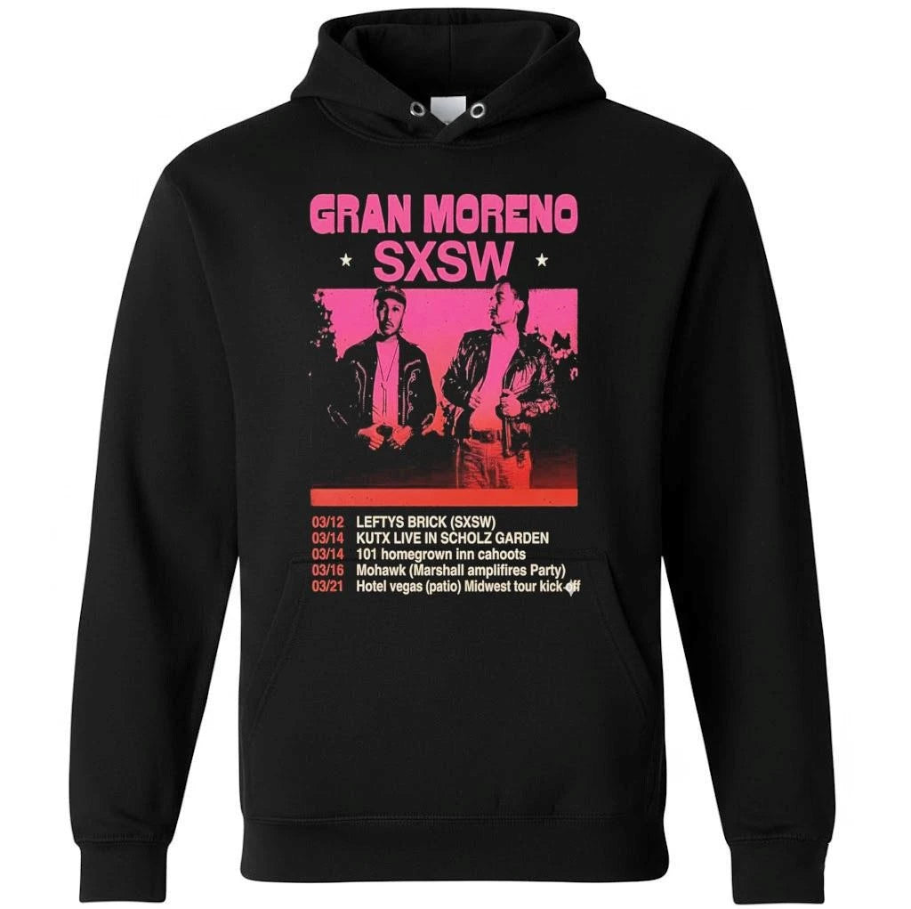 GRAN MORENO March 2026 Tour Poster Shirt