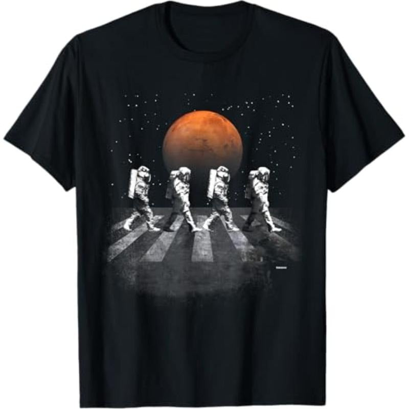 graphic tees Astronauts in Walking in Space Occupy Mars T-Shirt T-Shirt Hoodie, Sweatshirt | HypeDripTees.com