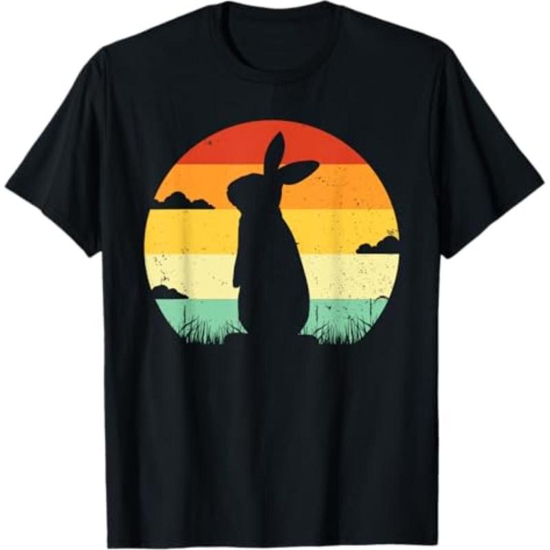 graphic tees Rabbit Retro Vintage 80s Style Bunny Lover T-Shirt Hoodie, Sweatshirt | HypeDripTees.com