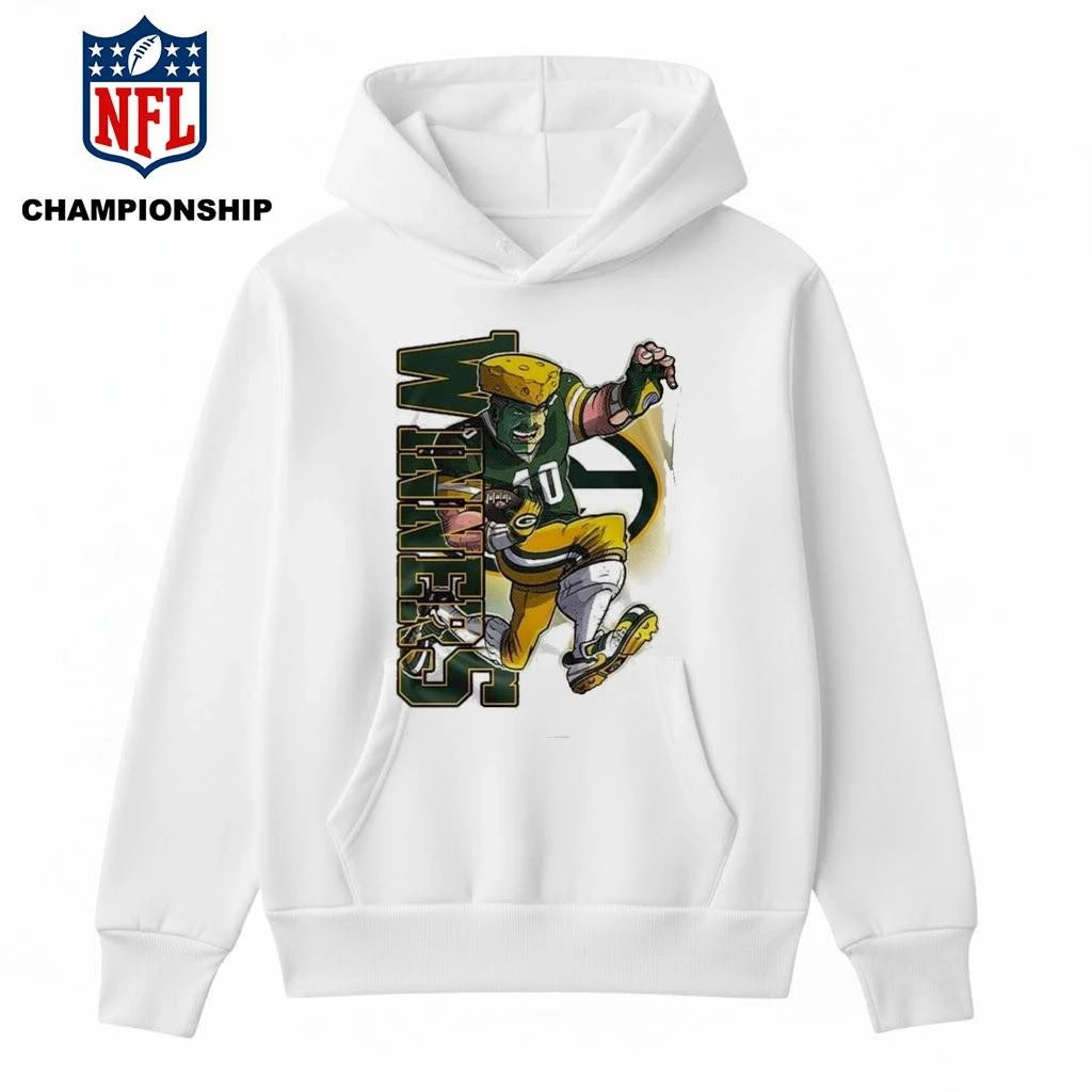 Green Bay Packers Playoffs 2025 Super Wild Card Weekend Division Champions Mascot Shirt
