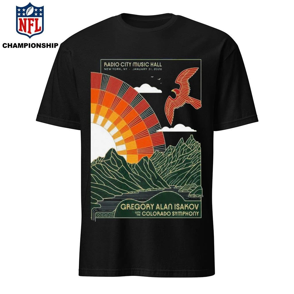 Gregory Alan Isakov Jan 31 2026 New York NY Poster Shirt