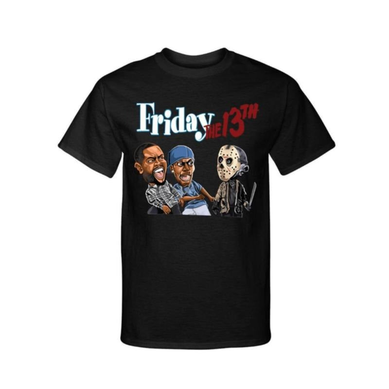 halloween jason killer t shirt for men scary movie inspired cotton crewneck top black Hoodie, Sweatshirt | HypeDripTees.com