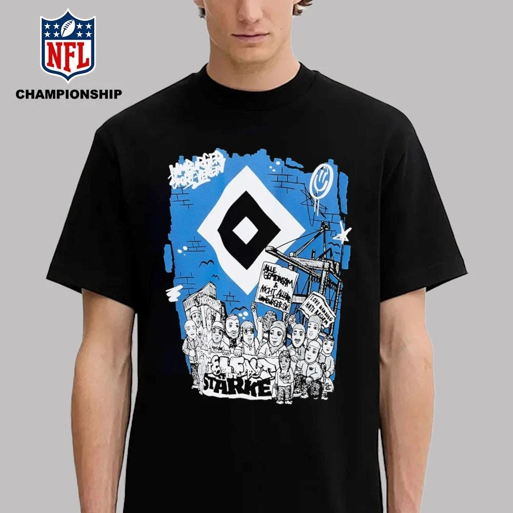 Hamburger SV Vielfalt Ist Starke 2026 Night Of HSV Shirt