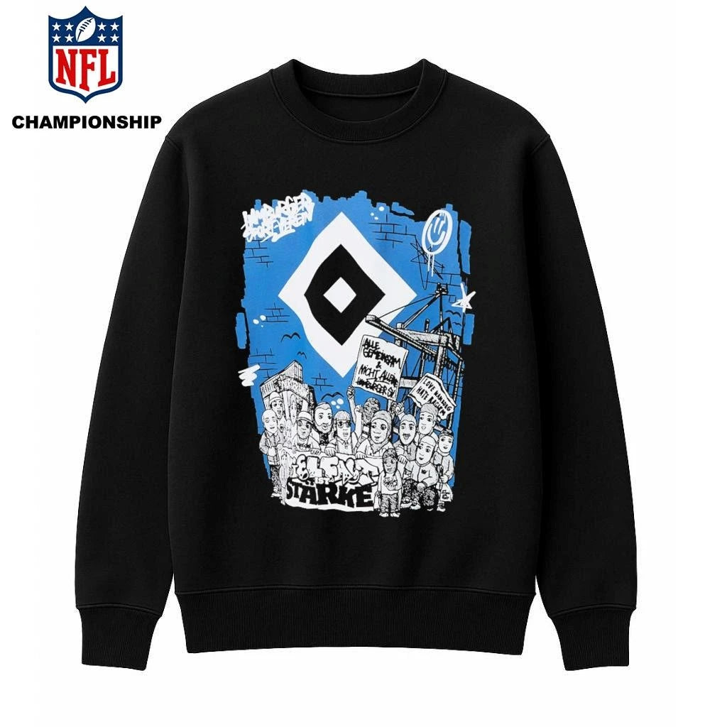 Hamburger SV Vielfalt Ist Starke 2026 Night Of HSV Shirt
