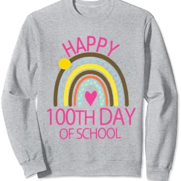 happy 100th day of school teacher ocean Sweatshirt T-Shirts, Hoodie | HypeDripTees.com