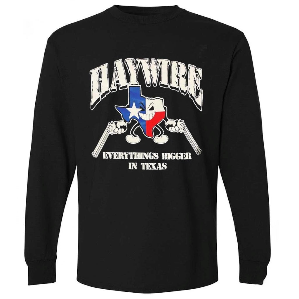 Haywire X Drain Headline Is Your Friend Tour 2026 Texas Run Shows Merch Everything Bigger In Texas Shirt