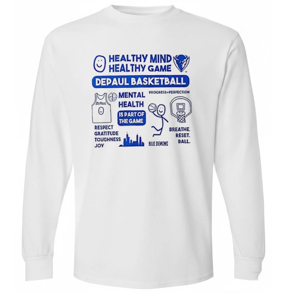 Healthy Mind Healthy Game Depaul Basketball Shirt