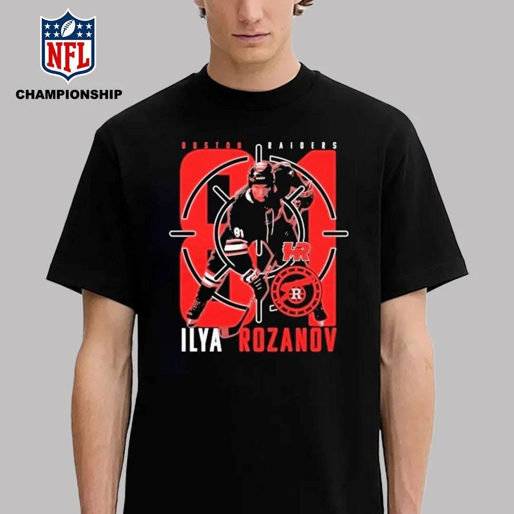 Heated Rivalry Ilya Rozanov Boston Raiders 81 Shirt