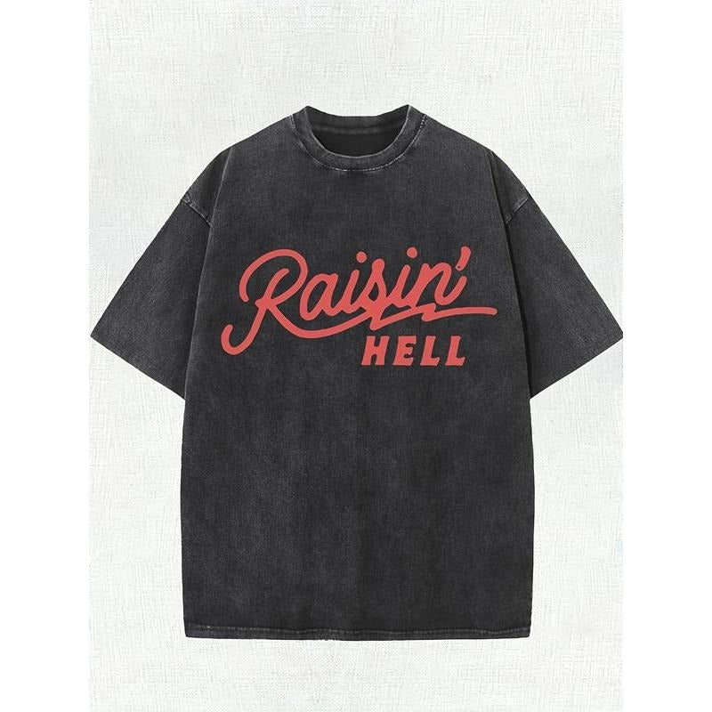heavy-duty cotton street style T-shirt